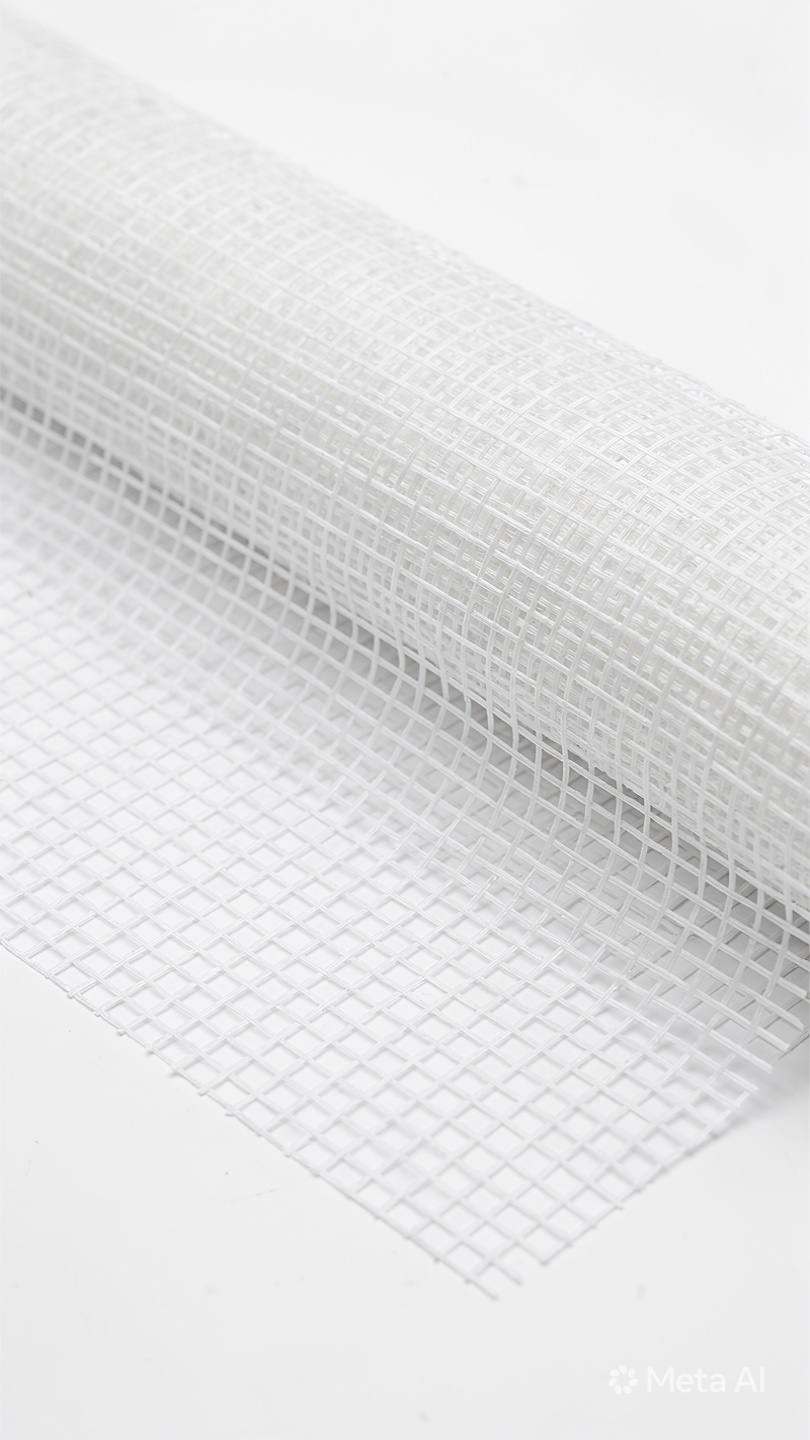 Fibreglass Mesh 4x4mm Grid