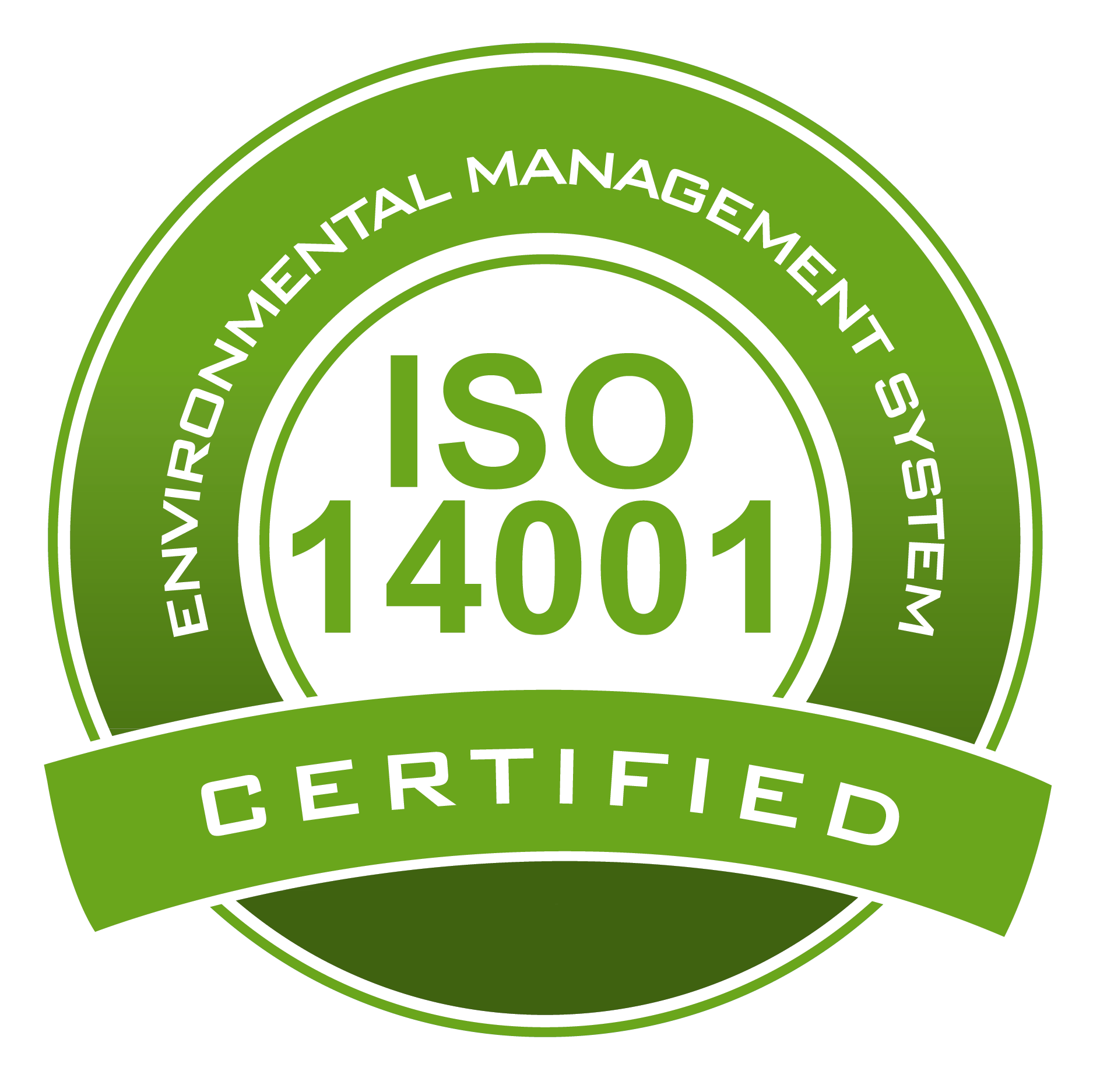 ISO 14001 Certified